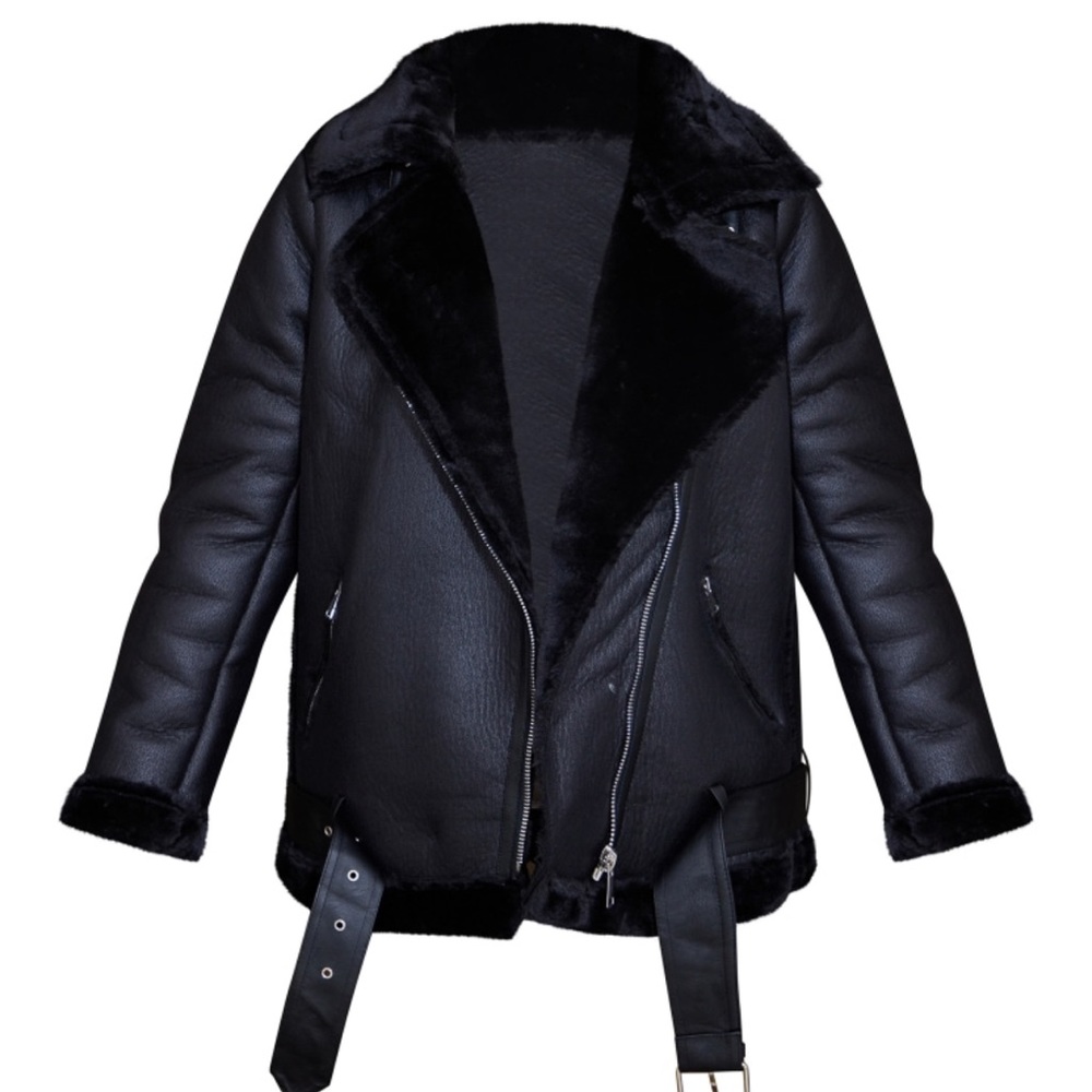 Black Oversized Aviator